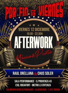 tardeo viernes 12 diciembre instagram